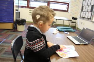 Billy reading
